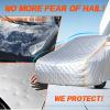 Hail Protector Car Cover for Dodge Durango 1998-2023,Anti-Hail Thickened Full Car Cover, All Weather Snowproof Waterproof Windproof Dustproof+Zipper Door view 2