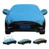 Winter Car Covers Custom Fit for Audi Q6/Q7 All Weather Waterproof Car Cover, Durable Snowproof, 5-Layer Hail Blanket for Hatchback Sedan SUV & MPV view 1