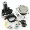 Reckkiiaotu Motorcycle Ignition Switch Lock Set w/Keys Gas Cap & Seat Lock for Kawasaki Ninja 250R EX250 (2008-2012) /Ninja 300 EX300 2013-2017 view 1