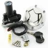 Reckkiiaotu Motorcycle Ignition Switch Lock Set w/Keys Gas Cap & Seat Lock for Kawasaki Ninja 250R EX250 (2008-2012) /Ninja 300 EX300 2013-2017 view 3