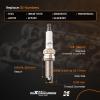 maXpeedingrods 4 PCS Iridium Spark Plugs 9723 18846-11070 for Hyundai Elantra Tucson Azera Santa Fe, for Kia Sorento Forte Sedona Rondo Soul Cadenza, for Honda Civic Insigth, for Acura Jeep 2010-2018 view 2