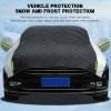 Snow Windshield Cover Custom Fit for Acura TSX Sport Wagon 2009-2014 All Weather Waterproof Car Cover, Durable Snowproof, 5-Layer Hail Blanket for Hatchback Sedan SUV & MPV view 2