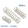 304 Stainless Steel Compression Spring Spring Pressure Springs Wire Diameter 2mm OD 10mm~30mm Length 20mm~100mm(90mm,30mm) view 4