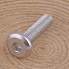 Zkensh-Bolts 304 Stainless Steel Flat Head Hexagon Socket Bolt M6 M8 Furniture Screw Large Hex Socket Screw Chamfer Bolt 5PCS, Widely Used(55mm,M6) view 3