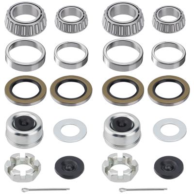 Racewill 2 Sets 25580 15123 Boat Trailer Axles Bearing Kit