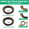 Racewill 2 Sets 25580 15123 Boat Trailer Axles Bearing Kit view 4