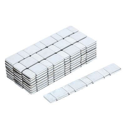 HERCHR Stick on Wheel Weights, Adhesive Backed Wheel Weights Balancing Blocks for Cars, Trucks, SUVs, Motorcycles, Low Profile (5g+10g*25 Strips)