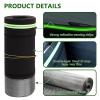 Winter Year-Round Outdoor Protection, Quick Installation and Roll Up Storage with Reflective Strips Double Hook & Loop Tape, RV Skirting for Travel Trailers & 5th Wheels 3.1ft High 92ft Length view 4