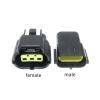Automotive connectors 3 Pin DJ70316Y-1.8-11 DJ70316Y-1.8-21 Automotive Wire Harness Connector Easy Replacement(Female with Wire,1PCS) view 3