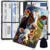 Car Document Holder with Magnetic Shut, Car Registration and Insurance Card Holder, Vehicle Glove Box Organizer Documents, Driver License, Auto Paperwork Organizer Wallet, Idyllic Cow Pattern view 1