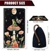 Car Document Holder with Magnetic Shut, Car Registration and Insurance Card Holder, Vehicle Glove Box Organizer Documents, Driver License, Auto Paperwork Organizer Wallet, Garden And Frog Pattern view 3