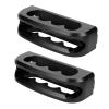 Luocute Tie Down Anchors Bed Cleats T Slot Nuts for Cargo Trailer Replace, PT278-35160 Aluminum Wave Pattern Design Stable Replacement for 2005-2024 (Black) view 1