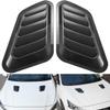 H-Quenby 2 Pcs ABS Car Hood Air Vent Cover for VW Multivan T5 2003-2015, Car Hood Vent Scoop Kit, Bonnet Air Vents Engine Hood, Hood Vents Cover Trim Cover Decor view 1