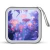 QMNLKH CD Case 40 Capacity Hard Plastic DVD Case Holders Creatures And Corals Disc Cases Torage Binder Wallet for Car Home Travel view 1