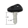 5-Pack Motorcycle Blank Key Replacement Compatible with R85000LT R1100RT R1150RT K1200LT Black view 4