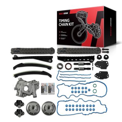 Torchbeam Timing Chain Kit Compatible with Ford F-150 2004-2008, Expedition 2005-2008, F-250 Super Duty 2005-2008, F-350 Super Duty 2005-2008, Lincoln Navigator 2005-2008, Mark LT 2006-2007, 5.4L