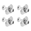 Keenso L Track Threaded Double Lug Stud Fitting Set, Metal Threaded Double Stud Lug Fitting Tie Down for Truck Bed Trailer Cargo Control Pickup RV ATV view 2