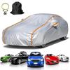 Car Covers for Automobiles All Weather Waterproof for Peugeot 5008(2009-2025),Full Outdoor Cover with Zipper,Snow Wind Protection(Silver-for Peugeot 5008(2009-2025)) view 1