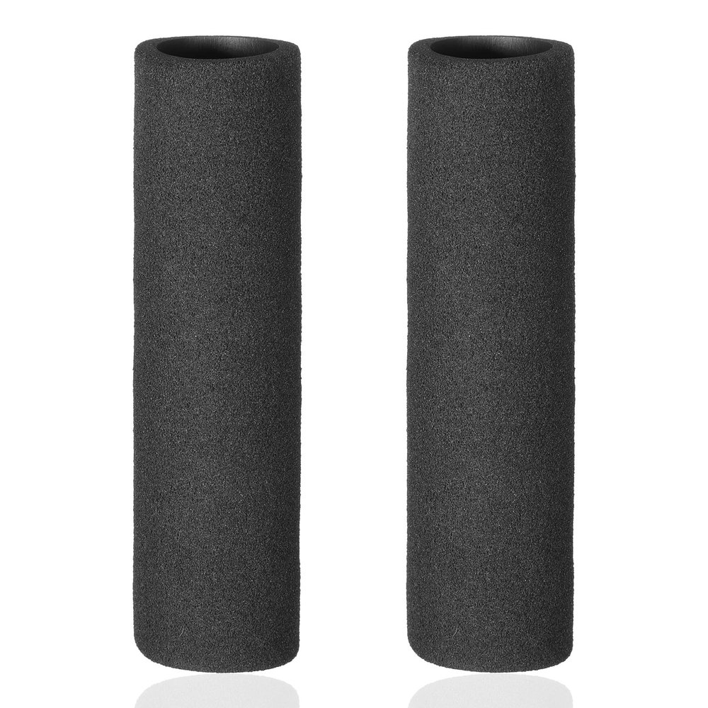 Foam Handle Grips, 2Pcs Motorcycle Handlebar Grips Motorcycle Hand Grip Sponge Covers Anti-Slip Handlebar Grip Fit for 1-1.2 Inch