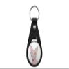 1080 Graphics sphynx cat, pretty eyes Leather Keychain Stainless Steel Ring for Keys, Bags, or Backpacks view 1