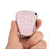 CHATYYD Key fob Cover for Chrysler, Soft TPU Car Key Cover Case for 2005-2009 Jeep Commander Grand Cherokee Chrysler 300 Dodge Charger Durango Accessories(4 Buttons) (Pink) view 3