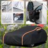 Out Door Full Car Covers for Volkswagen Touareg (2010-2014) (SUV),Waterproof Car Cover,Sunproof,Snowproof,Waterproof and Dustproof All Seasons(with Zippered Door and Windbreak) view 4