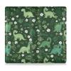 Bolaz Green Dinosaur Car Registration and Insurance Holder Leather Vehicle Document Glove Box Organizer for License Cards Accessories view 2
