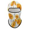 Balaclava Face Mask Ski Mask - Yellow Flower Pattern Full Face Cover Winter Neck Gaiter for Men & Women view 1
