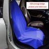 Zpana Car Towel Seat Cover, Non-Slip Sweatproof Vehicle Front Seat Protector, Waterproof Washable Automotive Chair Protection Cover Pad, Universal for SUV Pickup Automobile (Dark Blue) view 4