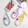 Double-Toned Detachable with Reinforced Spring Clip Braided Metal Chain for Outdoor Automotive Use Carabiner Keychain view 2