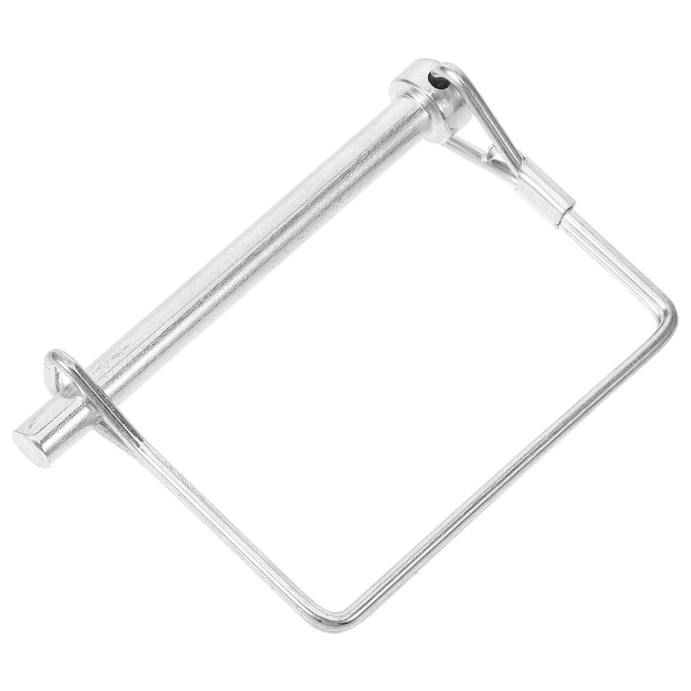 MAGICLULU Safety Coupler Pin with Wire Retainer Trailer Gate Pin Locking Shaft for Secure Towing and Versatile Trailer Connection Easy Installation and Reliable Performance