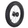 OPPWONG Front Wheel Rim Tire Assembly, 14 Inch 60/100-14 Size 15mm Axle High Strength Rubber Enhanced Traction Dirt Bike Wheels with Anti Explosion Design for CRF 70/90 TTR KLX view 1