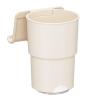 MotorCart Basics Sucker Cup Holder for Desk - Plastic Suction Cup Beverage Holder Featuring Integrated Phone Stand Anti-Skid Sucker Drink Rack for Car Home RV or Office view 1