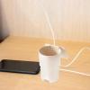 MotorCart Basics Sucker Cup Holder for Desk - Plastic Suction Cup Beverage Holder Featuring Integrated Phone Stand Anti-Skid Sucker Drink Rack for Car Home RV or Office view 4