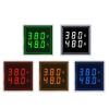 Led Voltmeter Digital AC 220 Display 60-500V 1-100A Digital Voltmeter Ammeter Frequency Voltage Meter Voltammeter Indicator(Square V A,Red) view 1