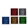 Led Voltmeter Digital AC 220 Display 60-500V 1-100A Digital Voltmeter Ammeter Frequency Voltage Meter Voltammeter Indicator(Square V A,Red) view 2
