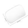 Abaodam 2pcs Frameless Adjustable Blind Spot Mirrors for Cars and Motorcycles Wide-angle Convex Rear View Mirrors with Adhesive PP and Glass Material for Enhanced Driving Safety and Easy view 2