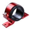 Hovom Fuel Filter Mounting Bracket, 50mm Fuel Pump Clamp Holder with Rubber Inner Ring, Aluminum Alloy Mounting Cradle Bundle Holder for Oil/Fuel/Gas Pumps, Universal Car Accessories (Red) view 1