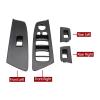 CTGFBUW RHD Car Interior Door Window Switch Lifter Cover Panel Trim Compatible5 Series G30 G31 F90 2017-2020 525 528 530 540(Beige Front Left) view 3