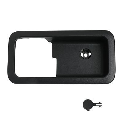 TQPONLY Interior Door Handle Trim Bezel | for Ford Fusion 2006-2012,Mercury Milan 2006-2012,Lincoln MKZ 2007-2012,Lincoln Zephyr 2006 | Rear Left Driver Side Door