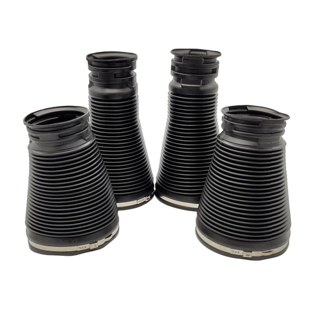 LUKYAUASPT 8PCS Front and Rear Air Suspension Shock Absorber Dust Boot Ring For Mercedes Benz W222 S400 S500 S550 S560 S600 S63/S65 AMG 2223233000 A2223205213 A2223208113 A2223204913