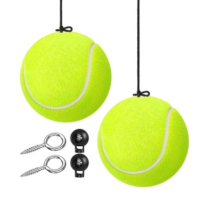 Garage Parking Aids for Car 2-Piece Nylon Rope Tennis Ball Stop Gu-IDE | Precise Parking Assistant Indicator for SUV Vehicle Garage Positioning Home Villa Commercial Safety Beginner Driver