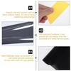 SOPOTUTU Car Thermal Window Film Black Heat Blocking UV Resistant Tint for Car Truck Front Windshield Sunshade Auto Insulation view 4