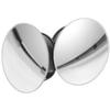 YOSADIER Frameless Blind Spot Mirror with Suction Cup for Cars Suvs Trucks Round Convex Glass Side Rearview Mirror Wide Viewing Angle for Reversing Parking and Vehicle Monitoring and Easy view 1