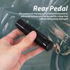 ORFOFE 2pcs Cnc Aluminum Rear Foot Peg Pedal for Motorcycle Off-road Bike Lightweight Footrest Replacement Easy Install Rear Accessory for Rider Comfort and Stylish Ride Black view 4