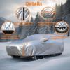 Outdoor Full Car Cover Anti-Hail for Acura TL 2012-2014 Waterproof Car CoverHeavy Duty Garage Sun Rain Snow Hail Protection with Windproof Bands view 3