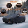 Outdoor Full Car Cover Anti-Hail for Honda Accord Sedan 2007-2012 Waterproof Car CoverHeavy Duty Garage Sun Rain Snow Hail Protection with Windproof Bands view 3
