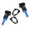 5303834AB 2Pcs Car Windshield Washer Spray Nozzle Sprayer Jet Gasket Fit for Jeep for Patriot for Compass 2008 2009 2010 view 1