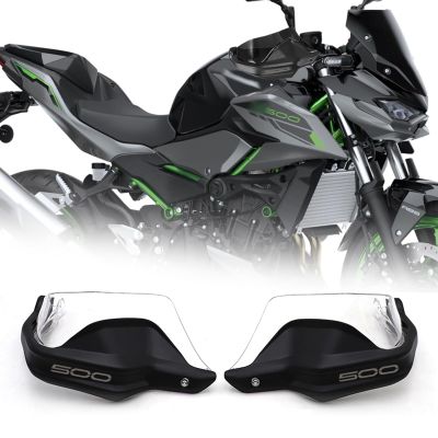 For Z500 Z 500 ABS 2025 motorcycle hand guard hand guard windshield Handle both hands windproof z500 z500 abs 2020-2026 Motorcycle Accessories (Transparent color)