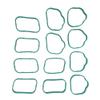 TOM 12PCs Intake Manifold Gaskets For Chrysler 200 300 Town & Country Dodge Avenger Challenger Charger Journey Durango Grand Caravan Jeep Grand Cherokee Wrangler Ram 1500 2011-2020 615-918 5184331AC view 2